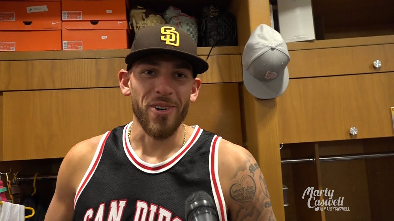 Joe Musgrove and Xander Bogaerts discuss Padres support for SDSU Aztecs in the Final Four