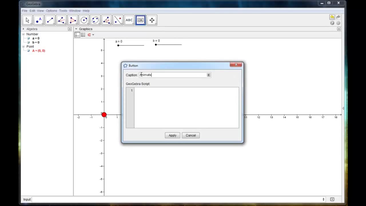 GeoGebra - Advanced  Slider Uses
