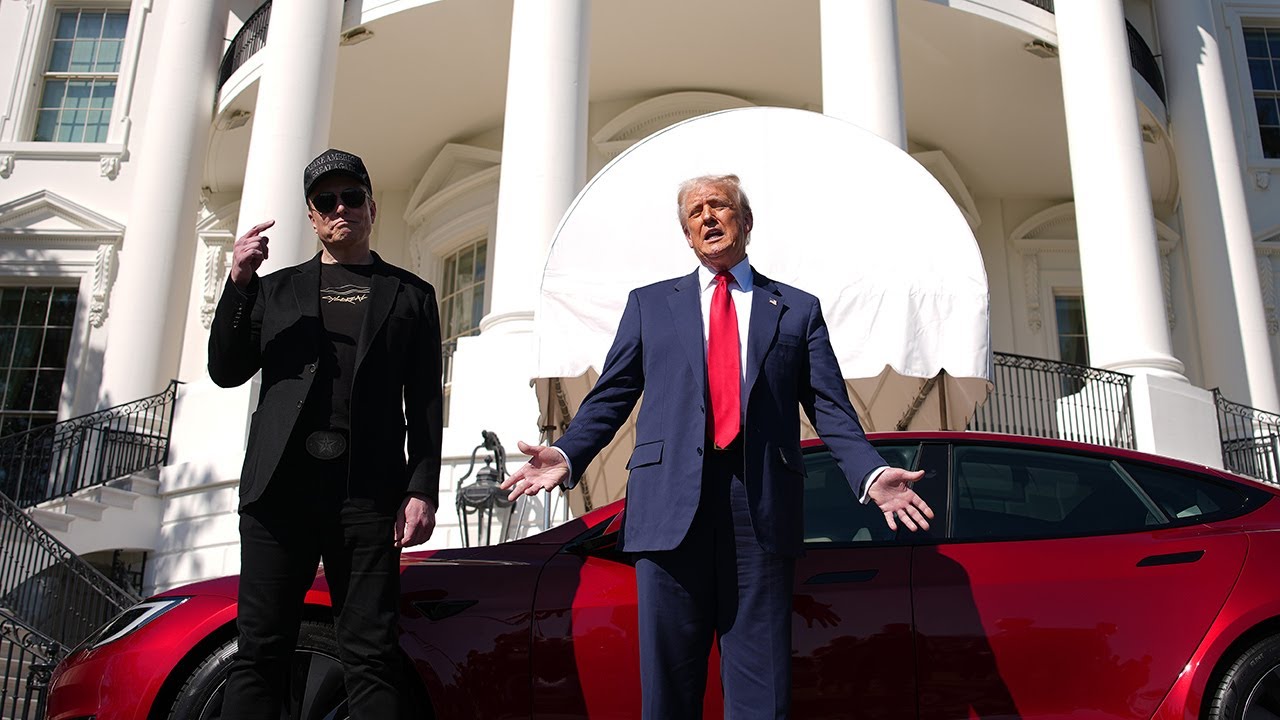 Trump and Elon Musk speak after president buys new Tesla: Full remarks