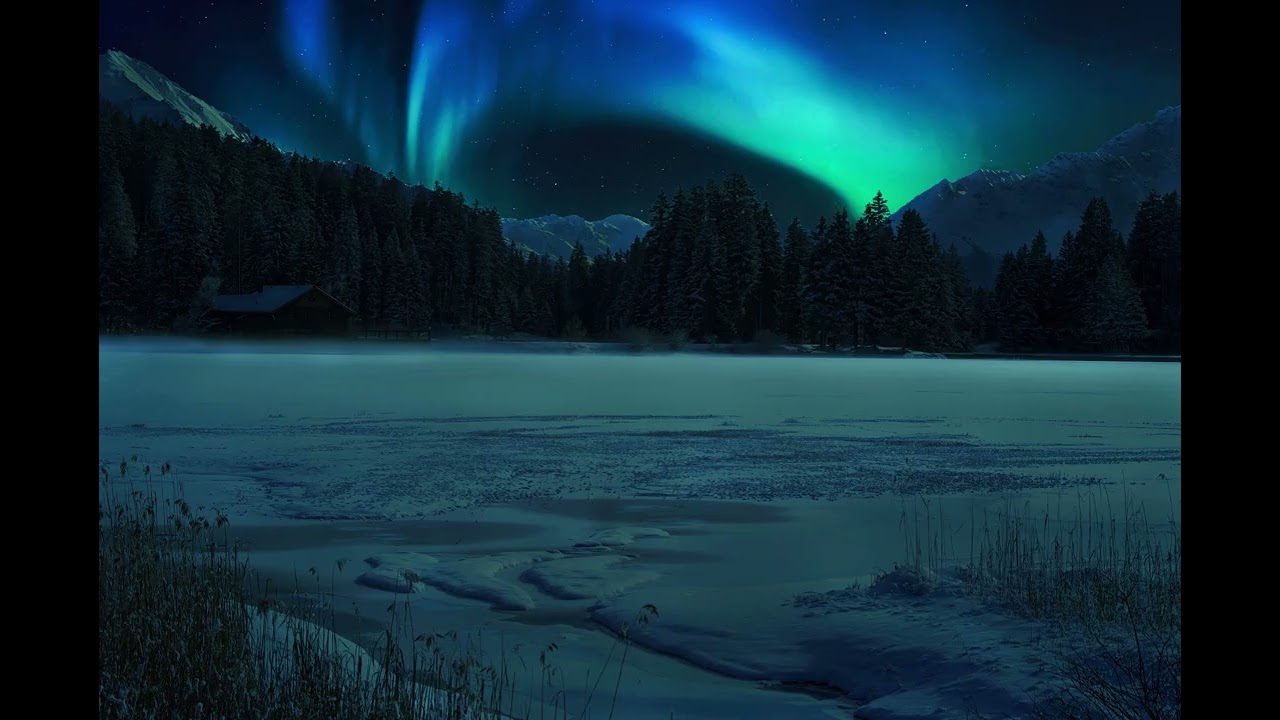 Deep Sleep Music 30 Min | Quiet Aurora Night for Rest, Relaxation & Sleep