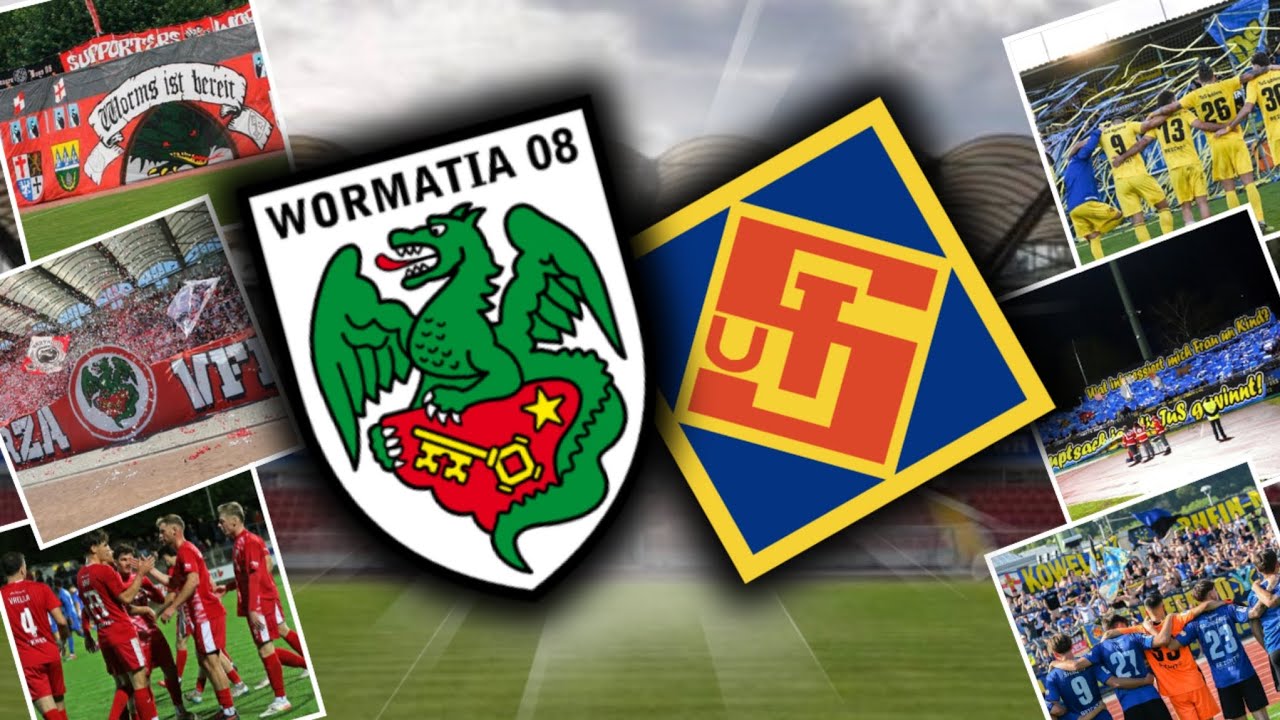 Choreo und 5 Tore im Traditionsduell ⚽🔥 Wormatia Worms vs TuS Koblenz #vlog #worms #koblenz #tus 