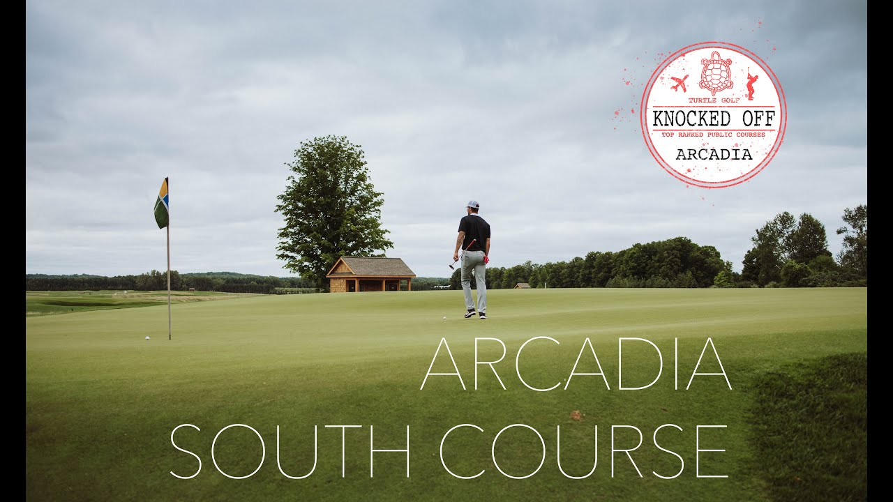 Arcadia Bluffs South Course - #52 on Golf Digest Top 100 Public Courses - Knocked Off by Turtle Golf