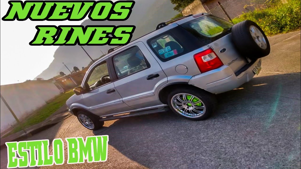 nuevos rines a la Ecosport y  cambio de color a mis calipers  *Ecosport modificada* | HiramBkr