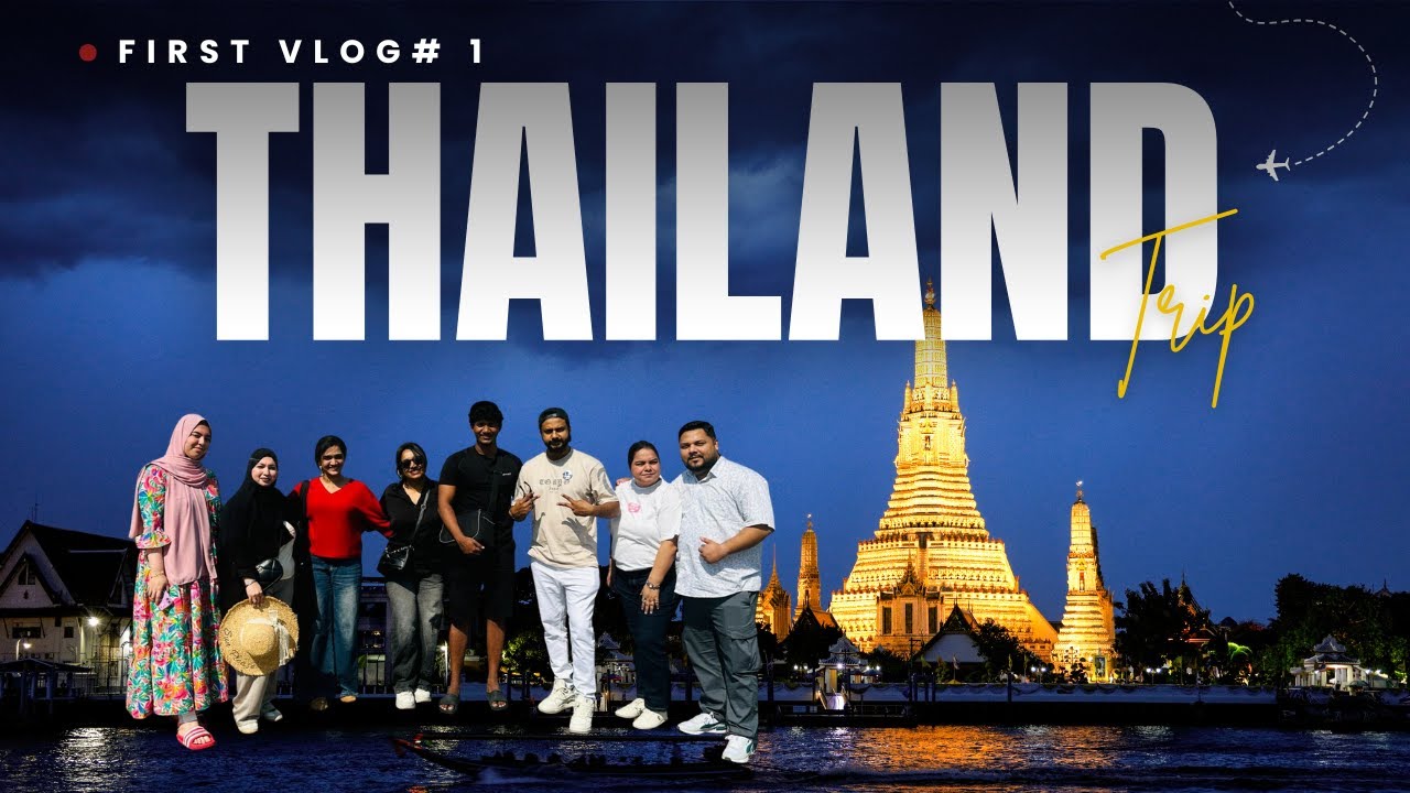VLOG#1 - FIRST VLOG & THAILAND TRIP KICK OFF