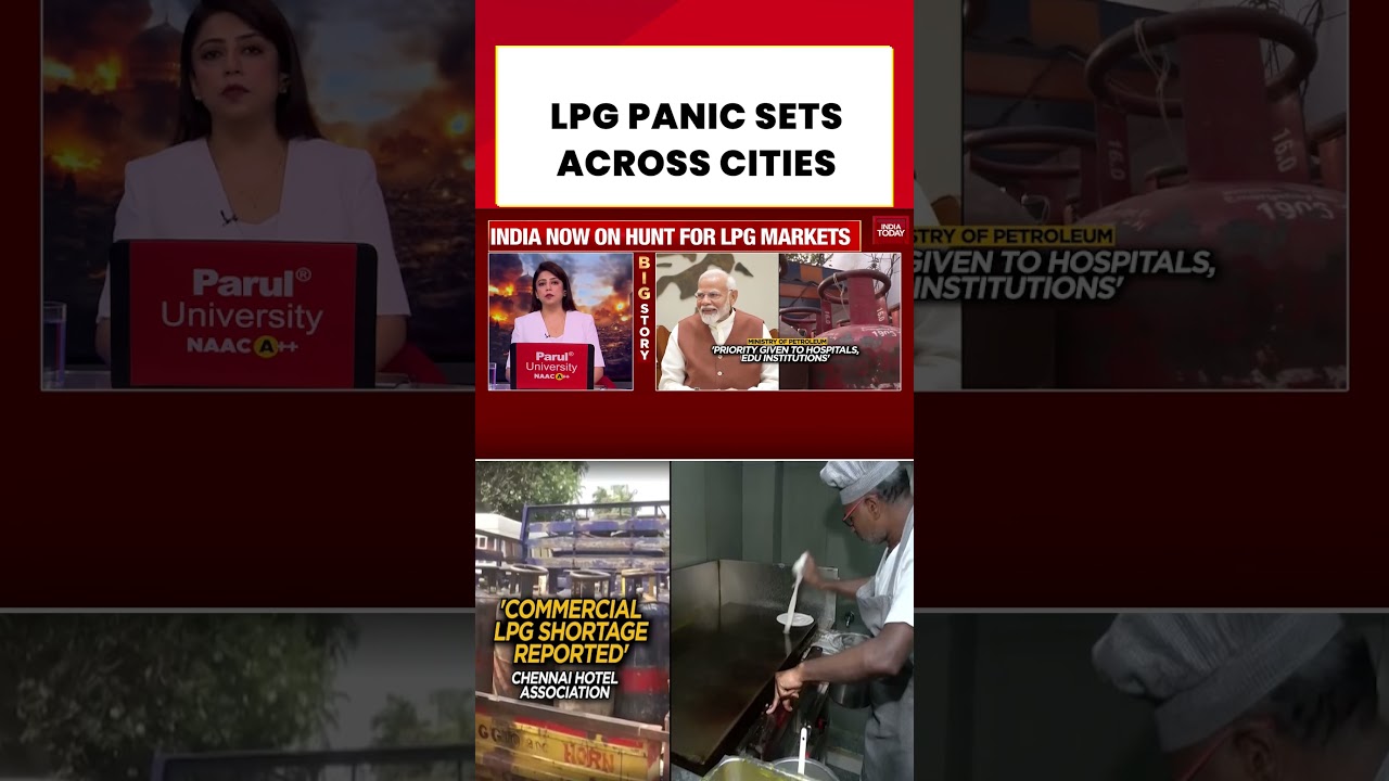 LPG Panic Across Indian Cities | Long Queues, Supply Fears Amid Global War Tensions #oilprices