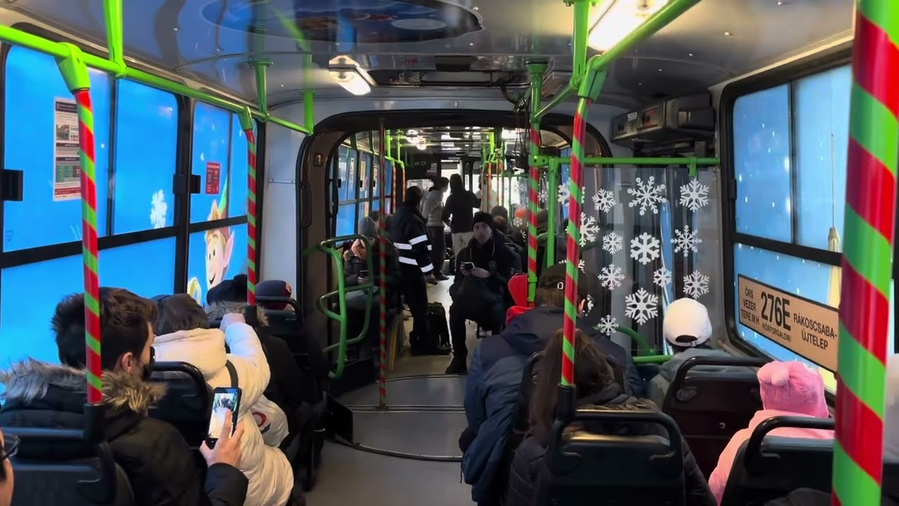 BPI-829 Ikarus 280 Mikulábuszként ma a 276E vonalon