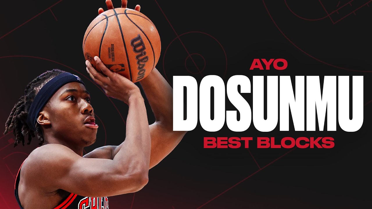 Don't sleep on Ayo's defense 😤 | Ayo Dosunmu's Best Blocks from the 2022/23 Season | Chicago Bulls