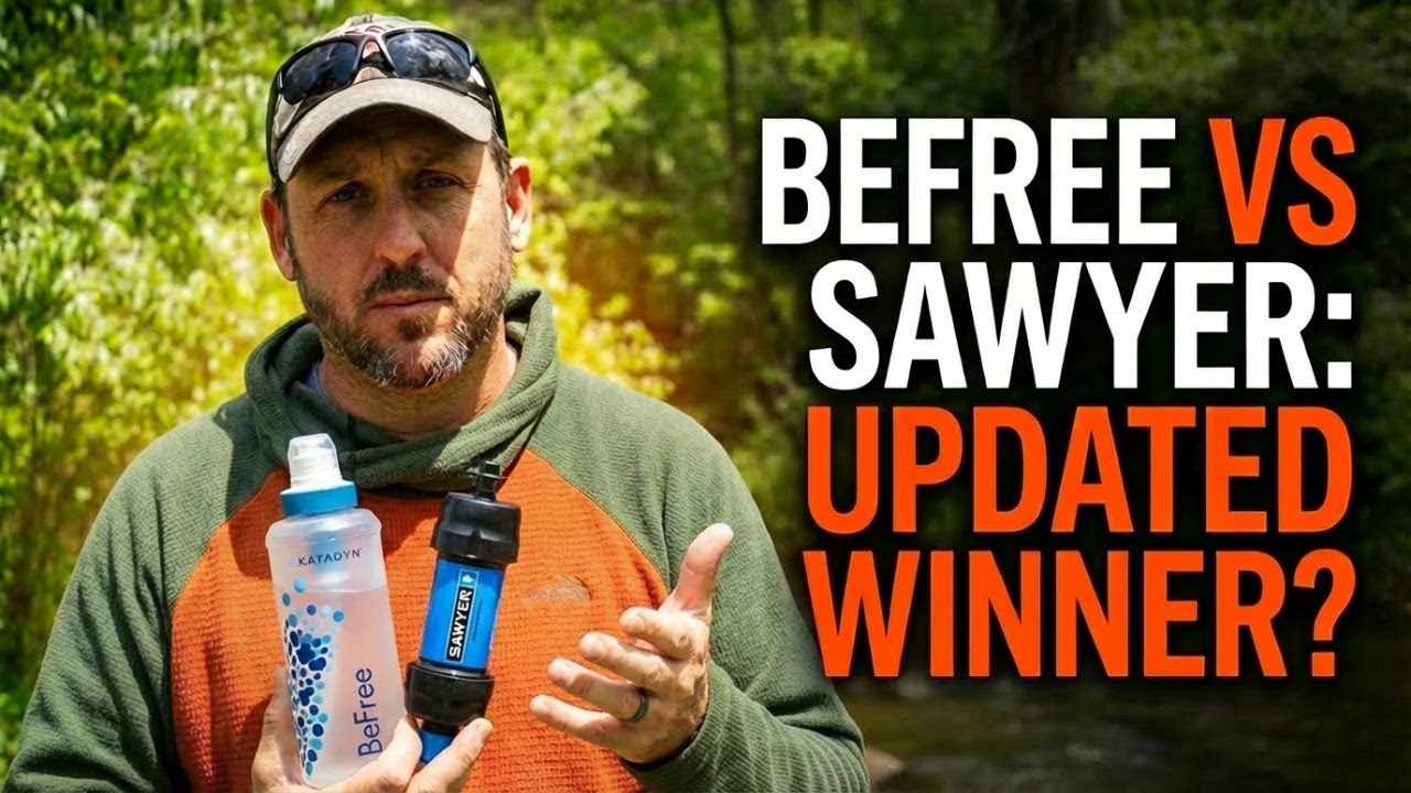 The Best Backpacking Water Filter System UPDATED - Katadyn BeFree vs the Sawyer Squeeze?