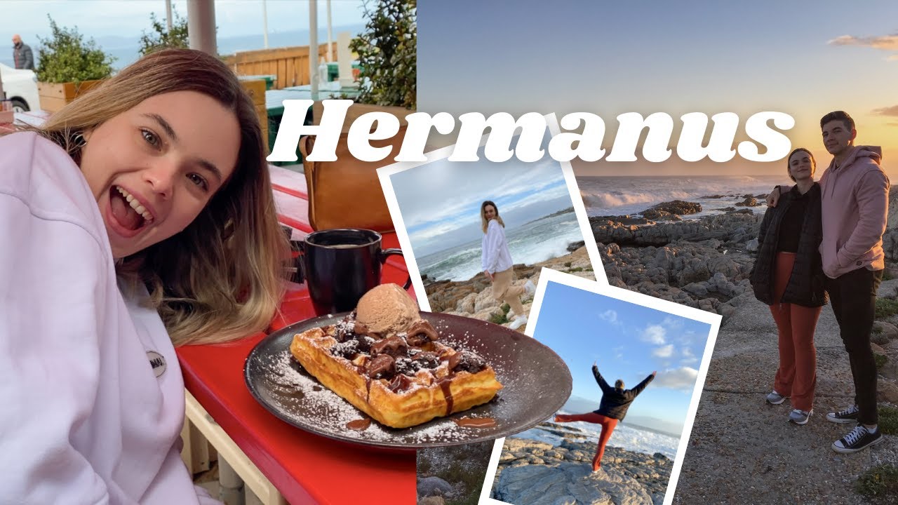 TRAVEL VLOG - Hermanus | seeing the sights, ocean views, holiday workout, and tasty waffles!