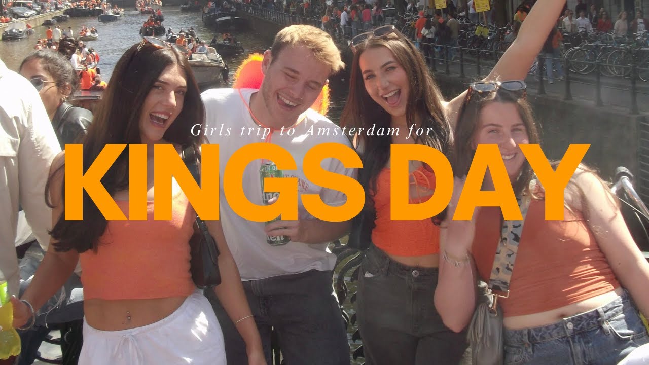 Girls trip to Amsterdam | celebrating kings day, nightlife & exploring!!!