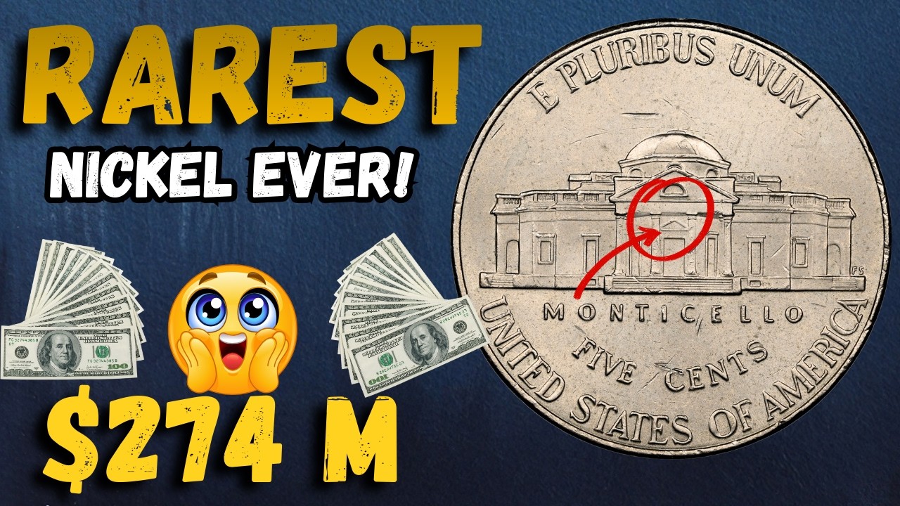 Совершенно секретные никелевые монеты Джефферсона стоимостью в миллионы! Редкие монеты, которые м...