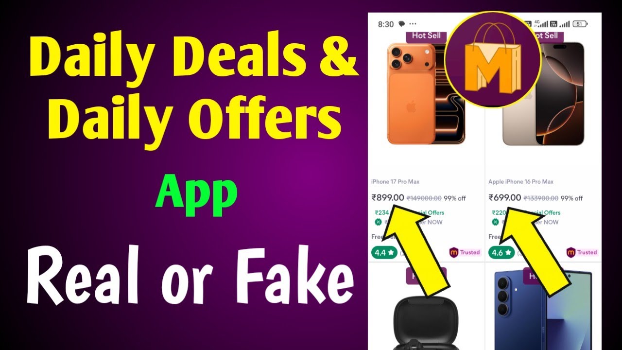 Daily Deals & Daily Offers app Real or Fake