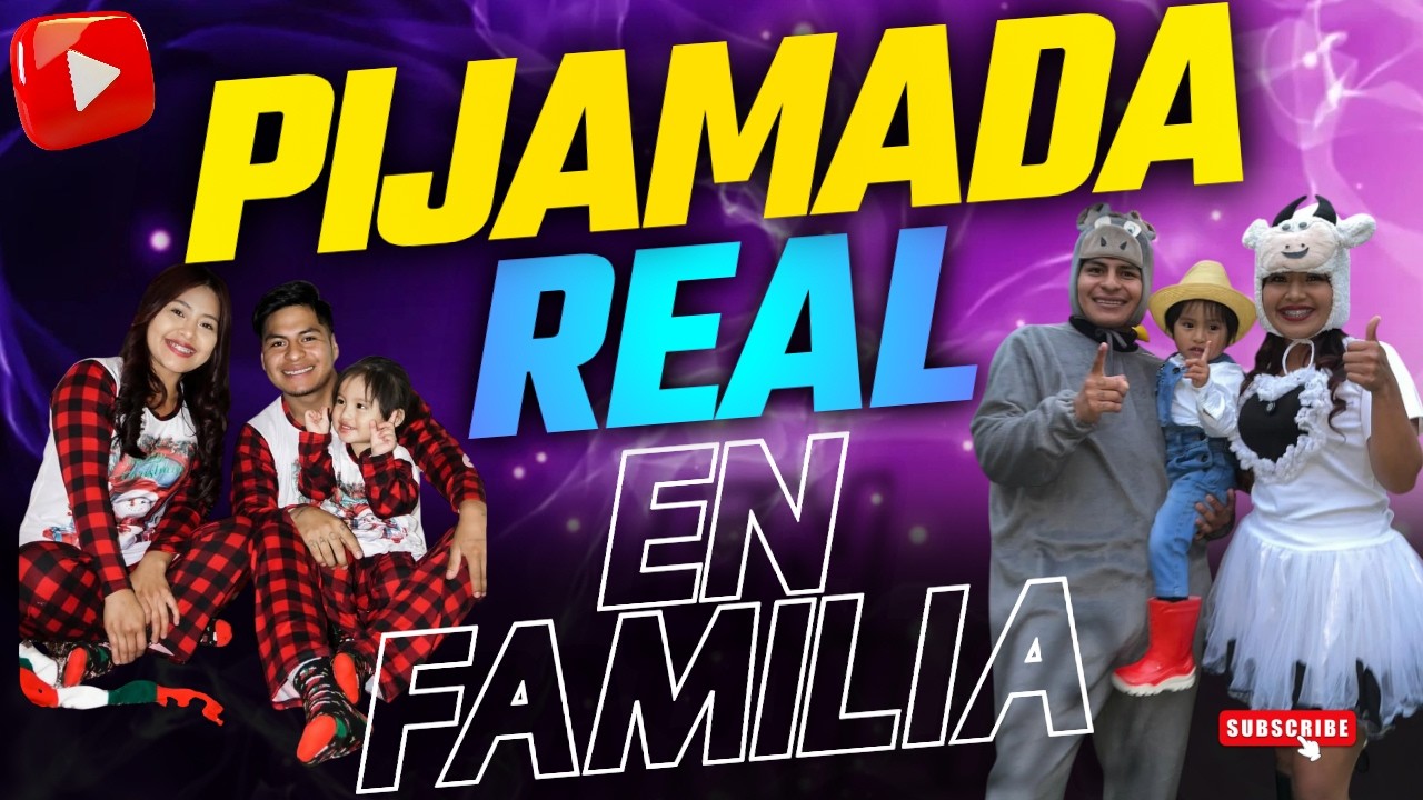 Rommel Racp UNA PIJAMADA JUNTO A MI FAMILIA🔥I Elvia Maji