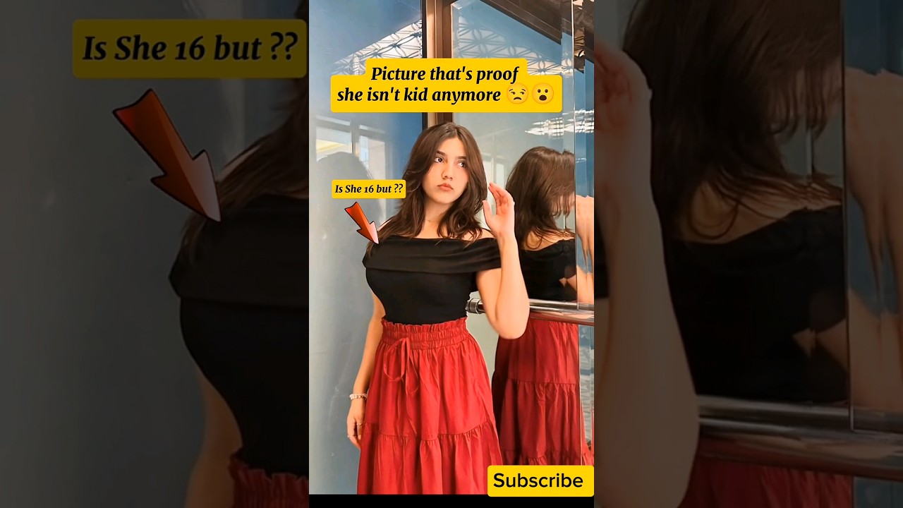 Pictures that's proof she isn't kid anymore 😱🥵 #zainabfaisal #sistrology #shorts