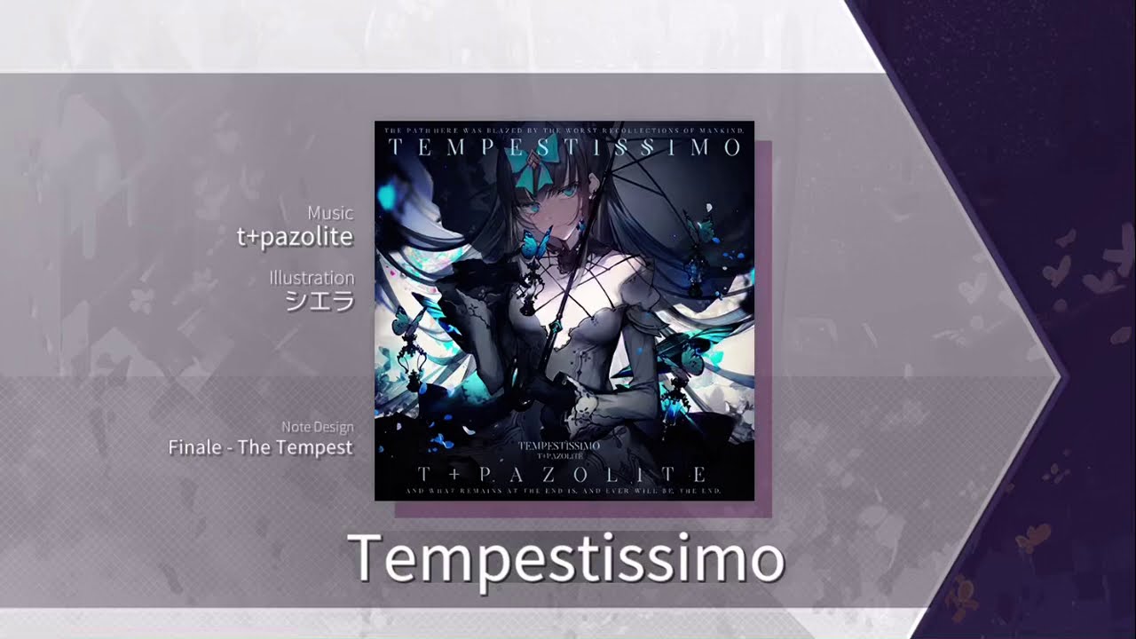 【Arcaea】 Tempestissimo [Beyond 11] Chart View