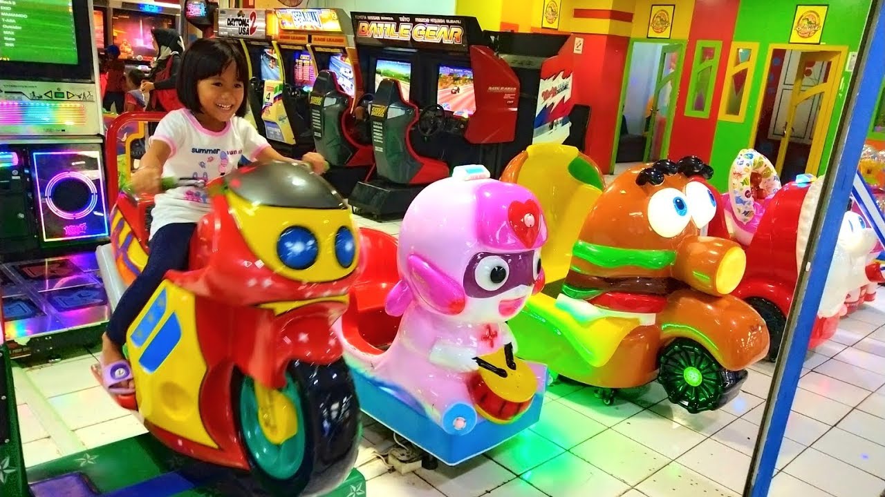 Naila Naik Odong-odong Motor Lucu Dan Odong-odong karakter SERU | SUPER GAME