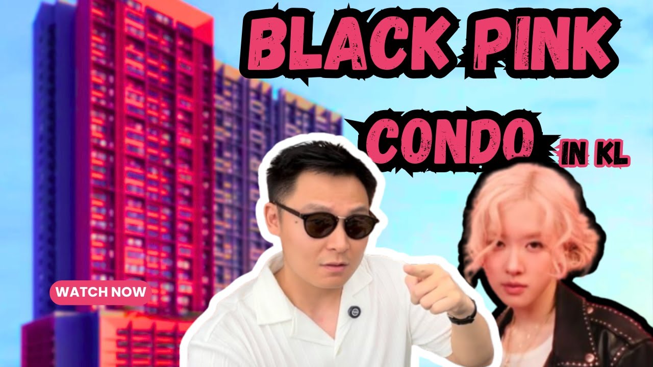 If BLACKPINK made a condo, this would be it. 🖤💖 | Property Tour #034 | The Rosewoodz (Bukit Jalil)