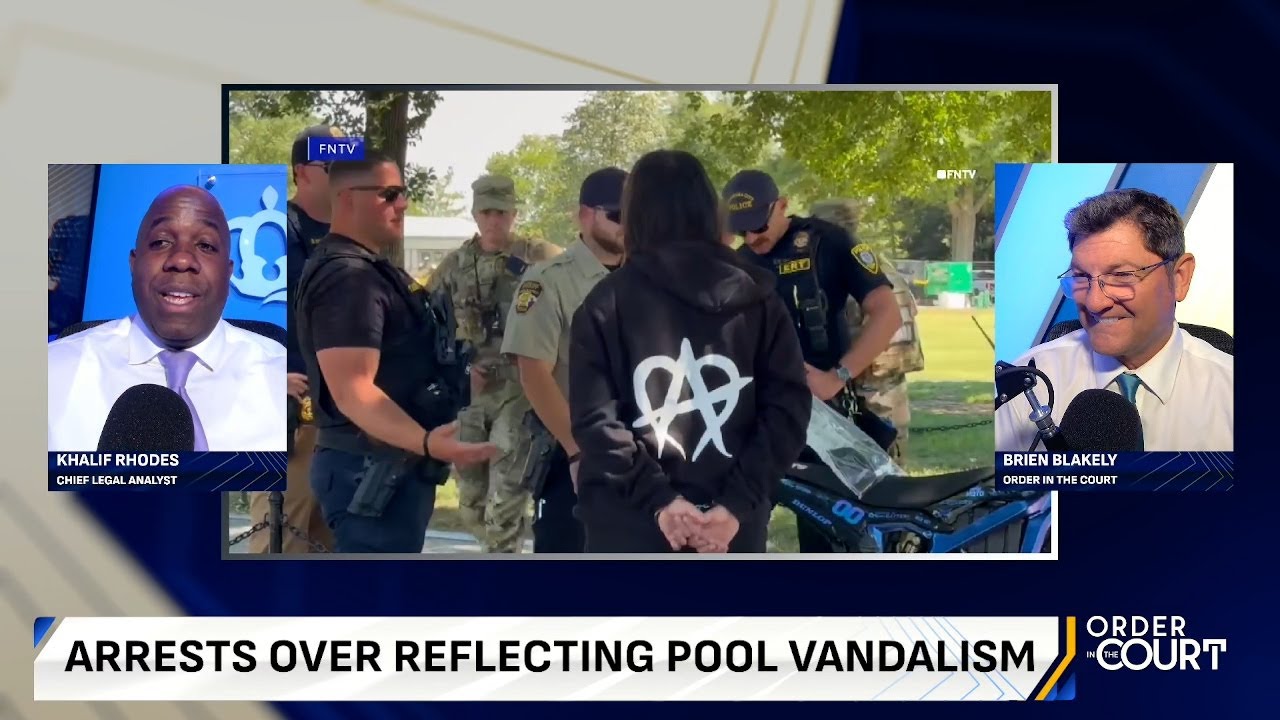 Arrests Over Reflecting Pool Vandalism in Washington, D.C. - Order In The Court