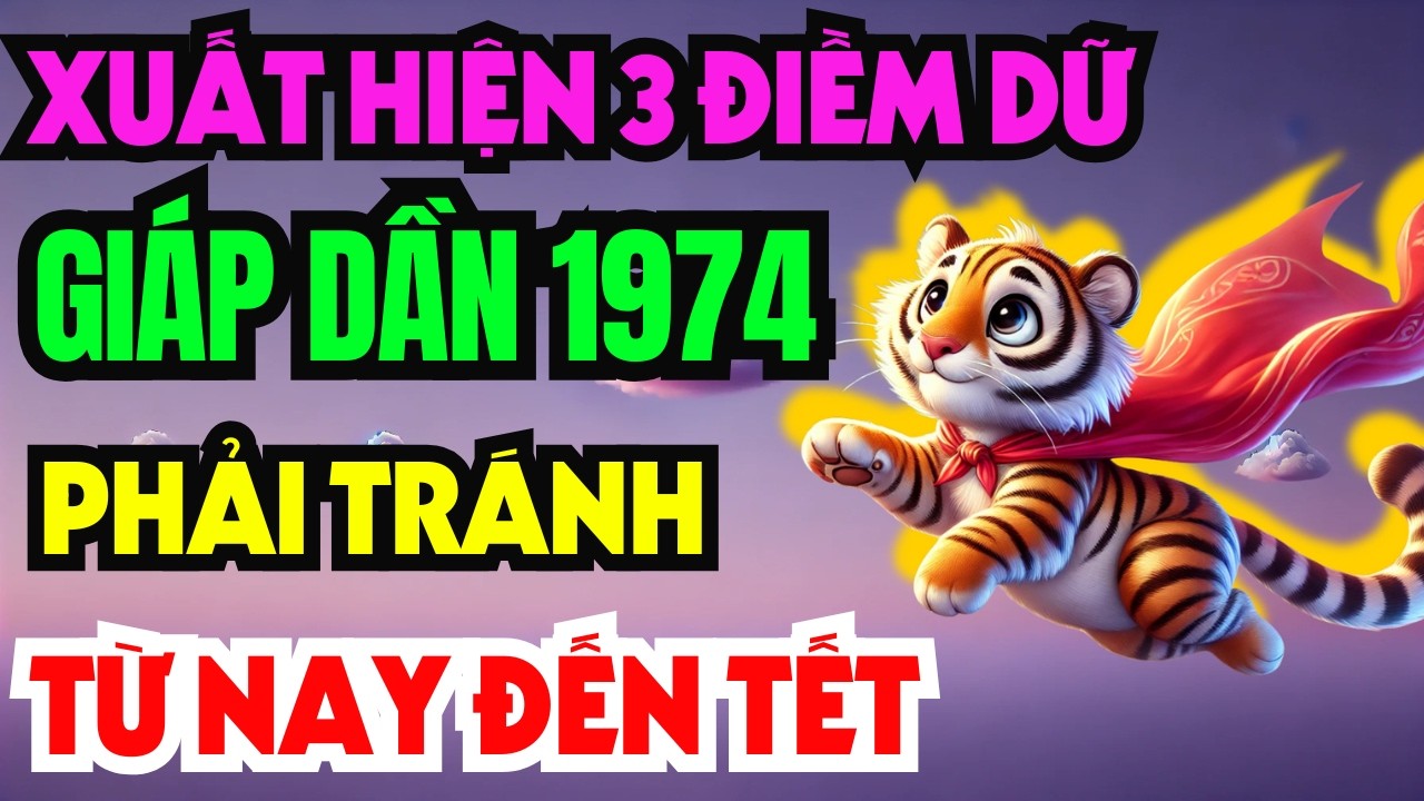 Giật Mình Tuổi Giáp Dần 1974 Từ Nay Đến Tết ÂL Có Điềm Báo Lớn Kiểu Gì Chắc Chắn Cũng Xảy Ra