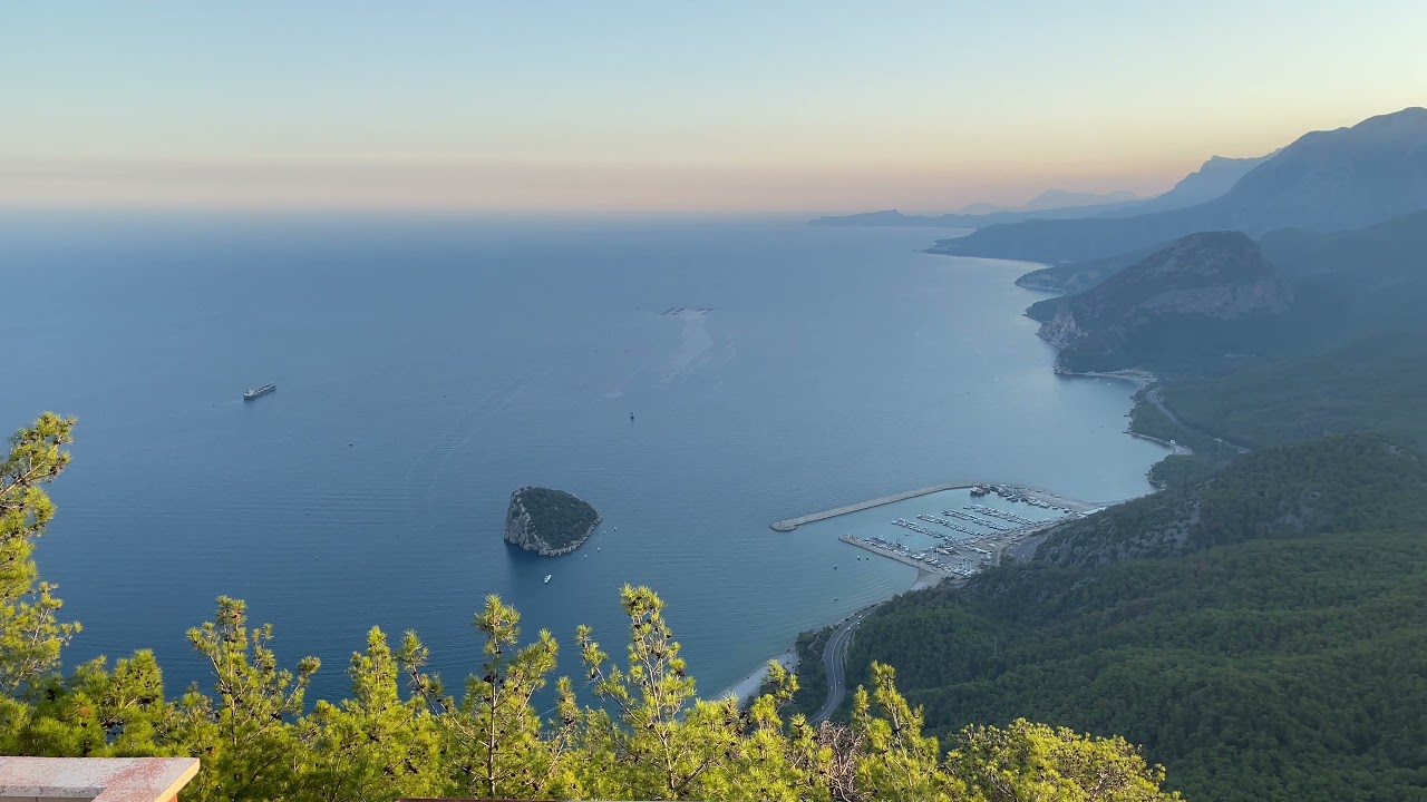 4K - Antalya - Tünektepe Teleferik - 24.10.2021
