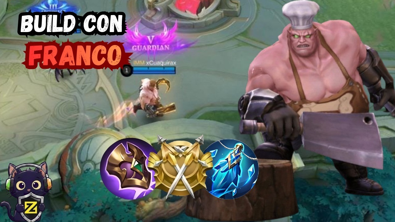 JUGAMOS CON FRANCO⚓NO DOY NI UNA🤡|#mobilelegends 