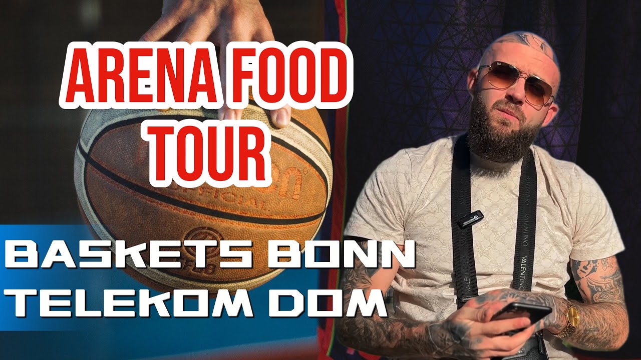 TELEKOM BASKETS BONN 🏀 Basketball Arena Food Tour TELEKOM DOME - Stadionessen, Basketball, Bier, BBL