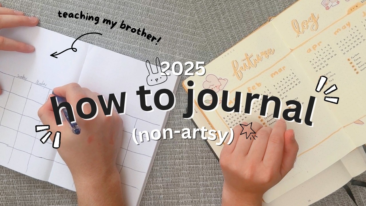 how to bullet journal & achieve your goals!