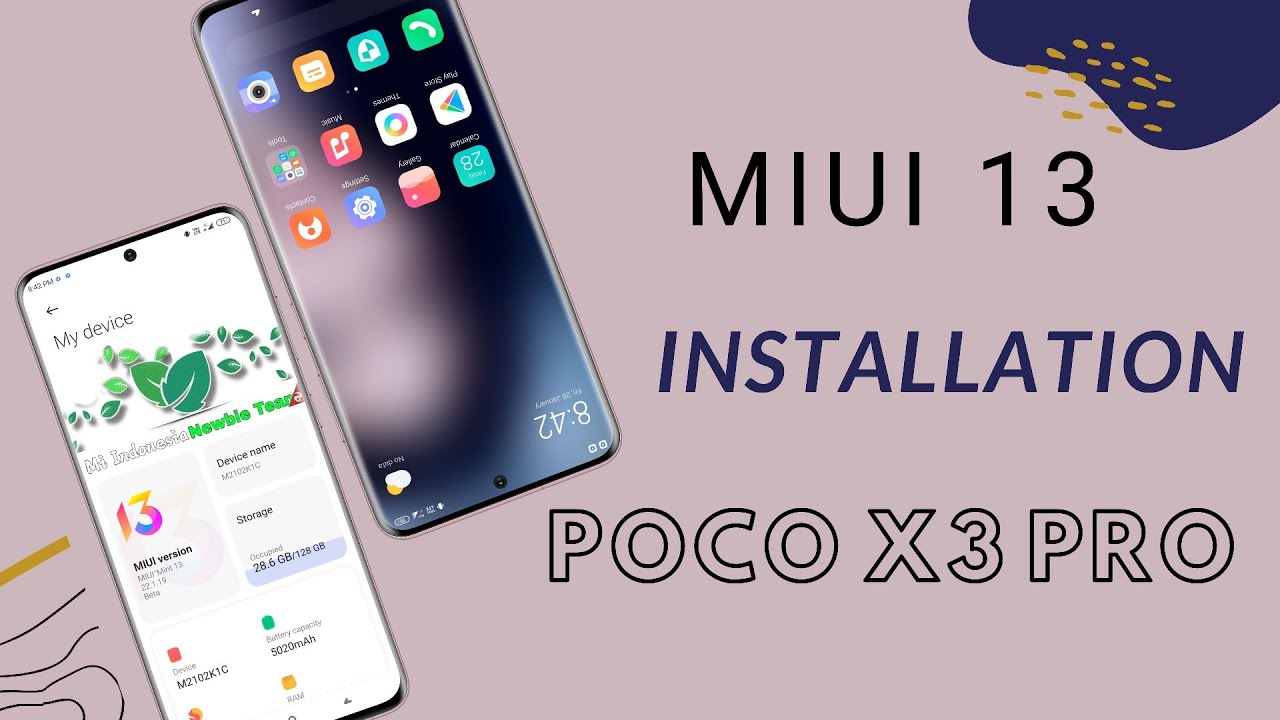 How To Install miui 13 on poco x3 pro easily 😅