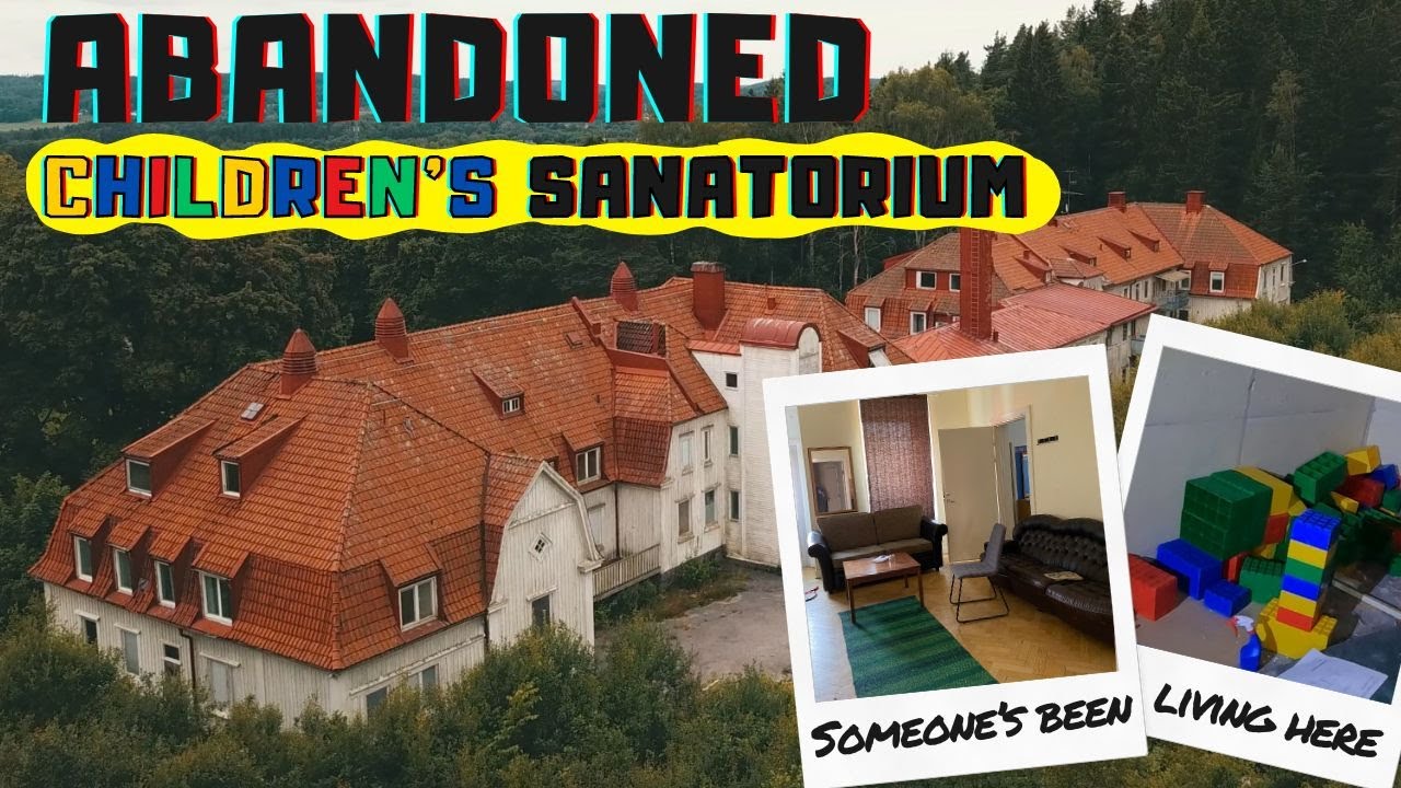 Exploring Huge Abandoned Sanatorium Struck by Tragedy - Rävlanda Barnsanatorium