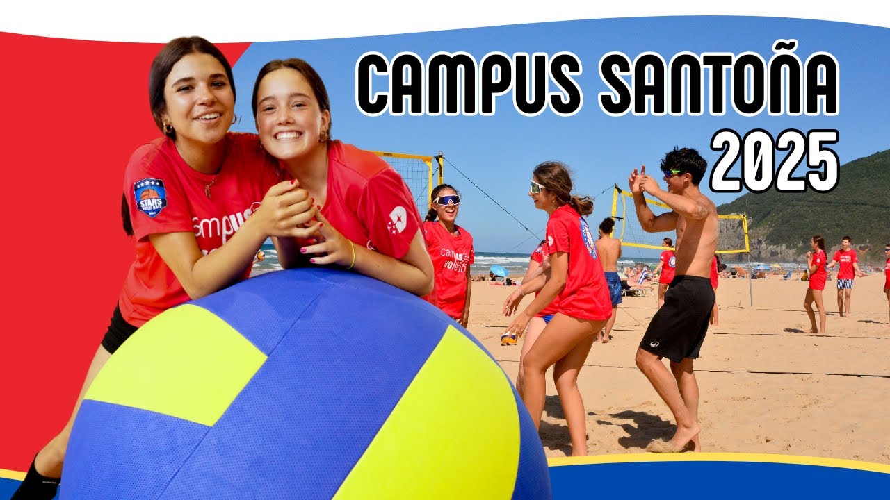 ¡CAMPUS de VOLEIBOL en SANTOÑA! - La mejor experiencia en verano