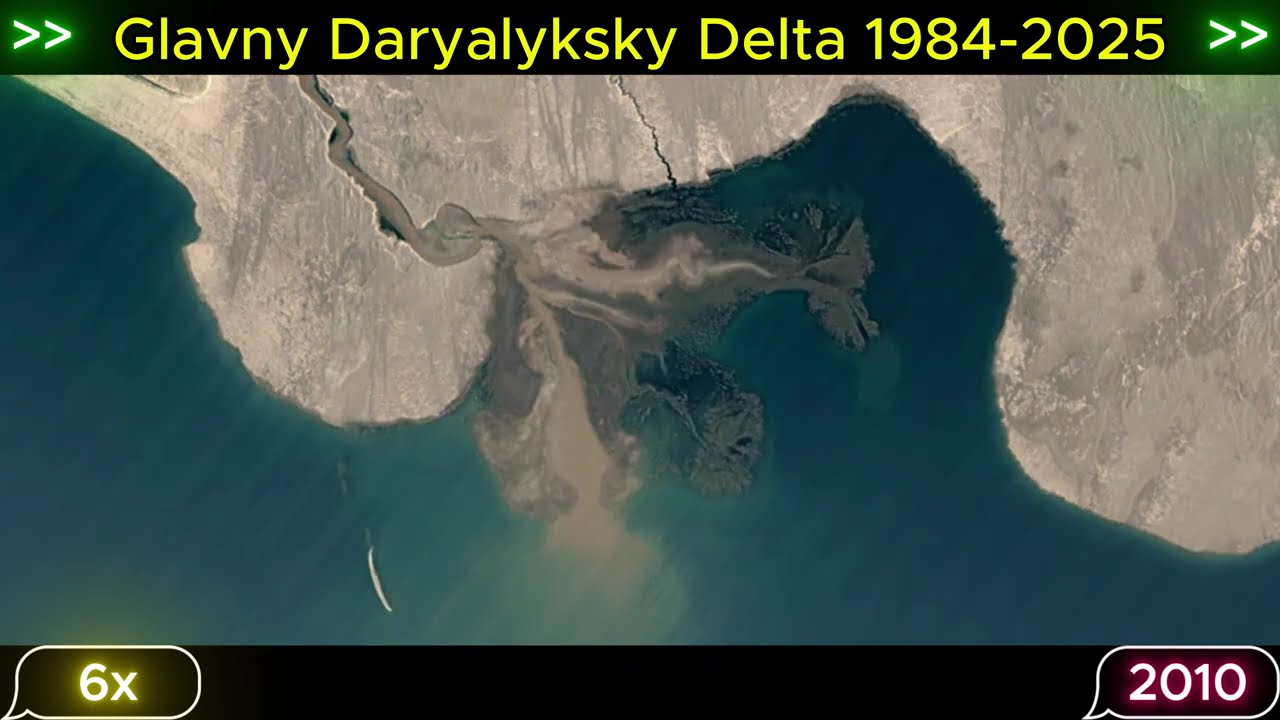 Glavny Daryalyksky Delta 1984-2025 - Historical imagery
