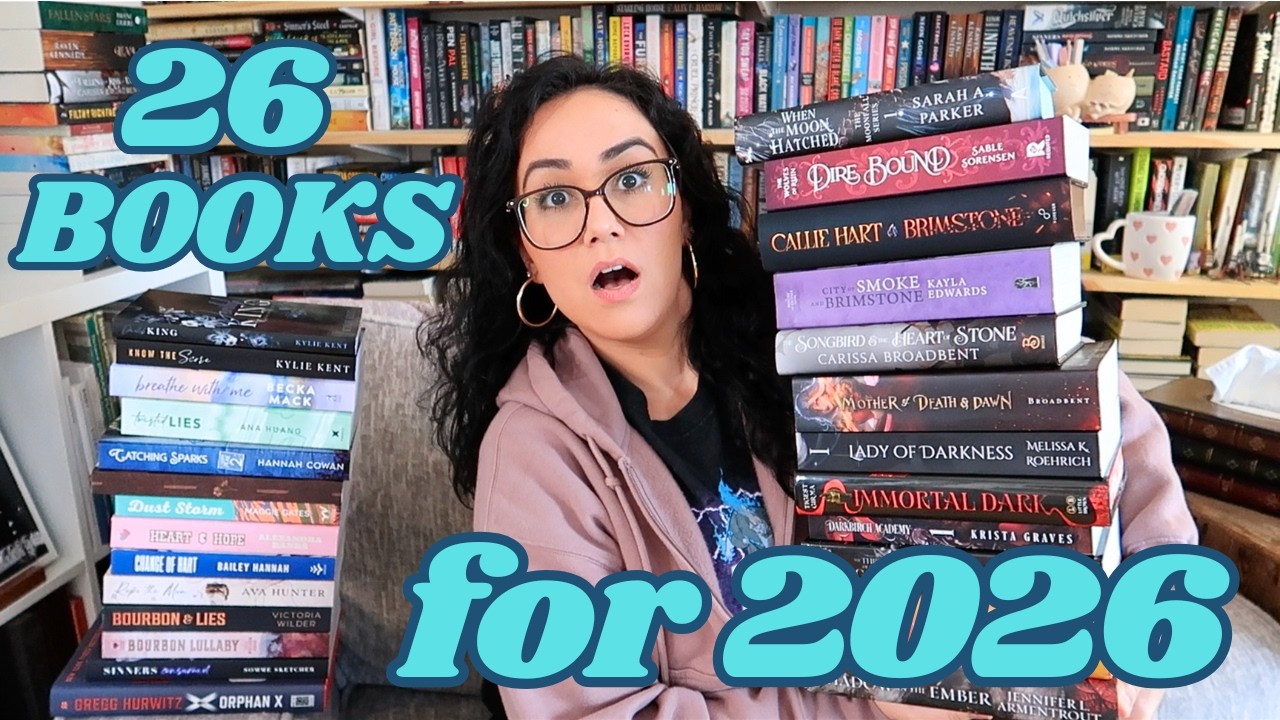 26 books for 2026 📚 *priority reads for the year*