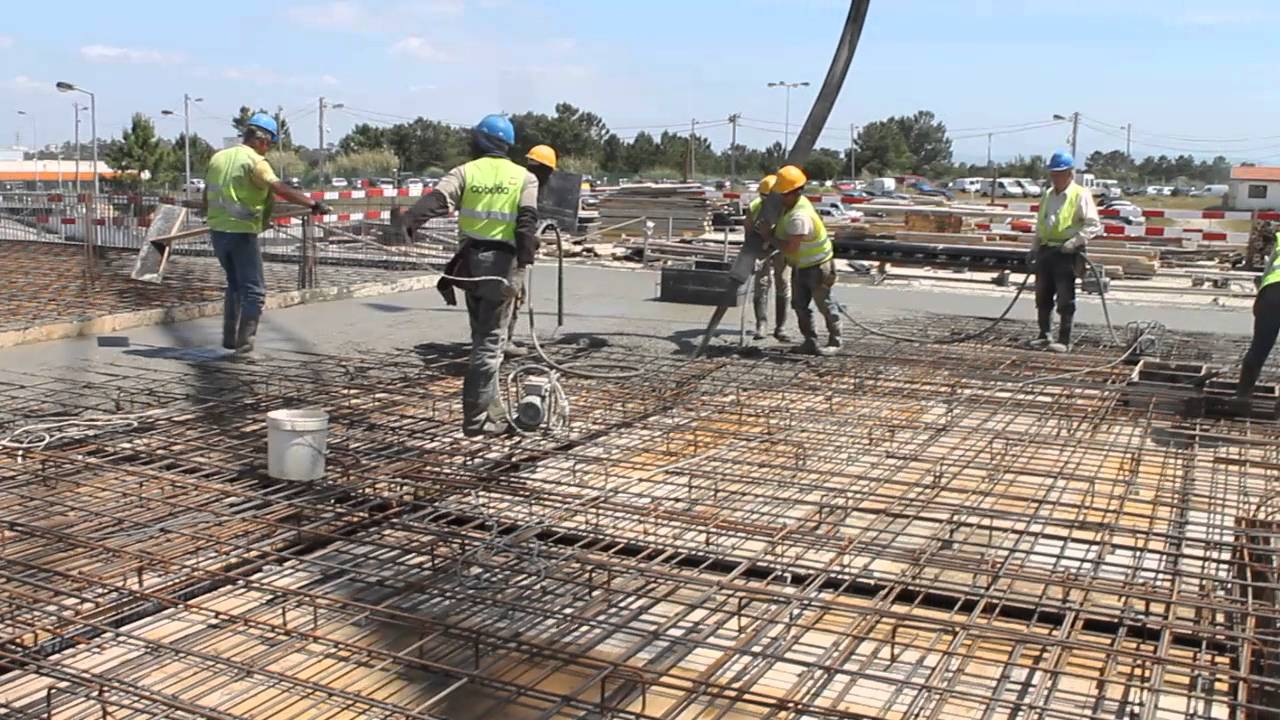 Betonagem da Laje do 1º Andar
