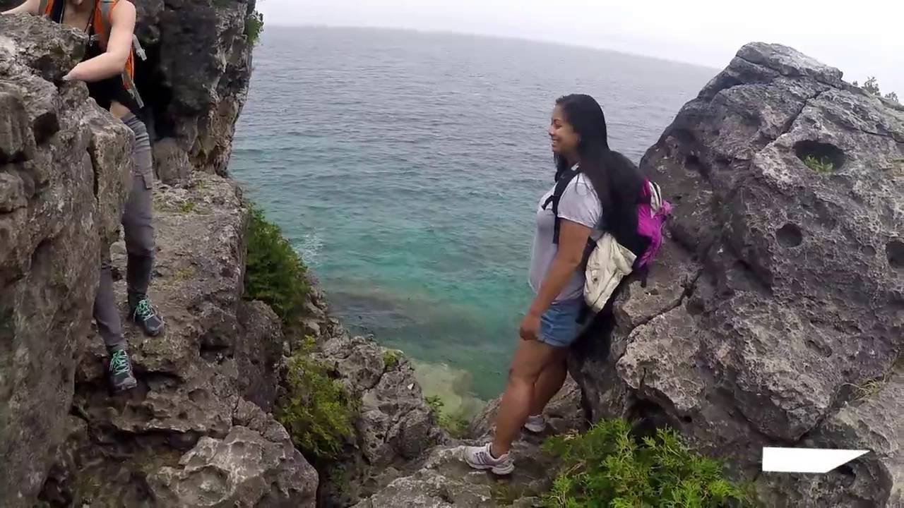 Tobermory, The Grotto, Cyprus Lake, Bruce Peninsula, Ontario, Canada