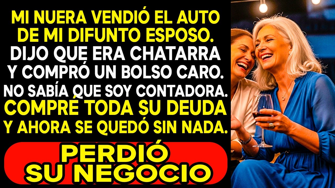 Me Dejó Sin El Auto De Mi Esposo Y Yo La Dejé En La Calle... El Karma De Mi Nuera En 15 Días.