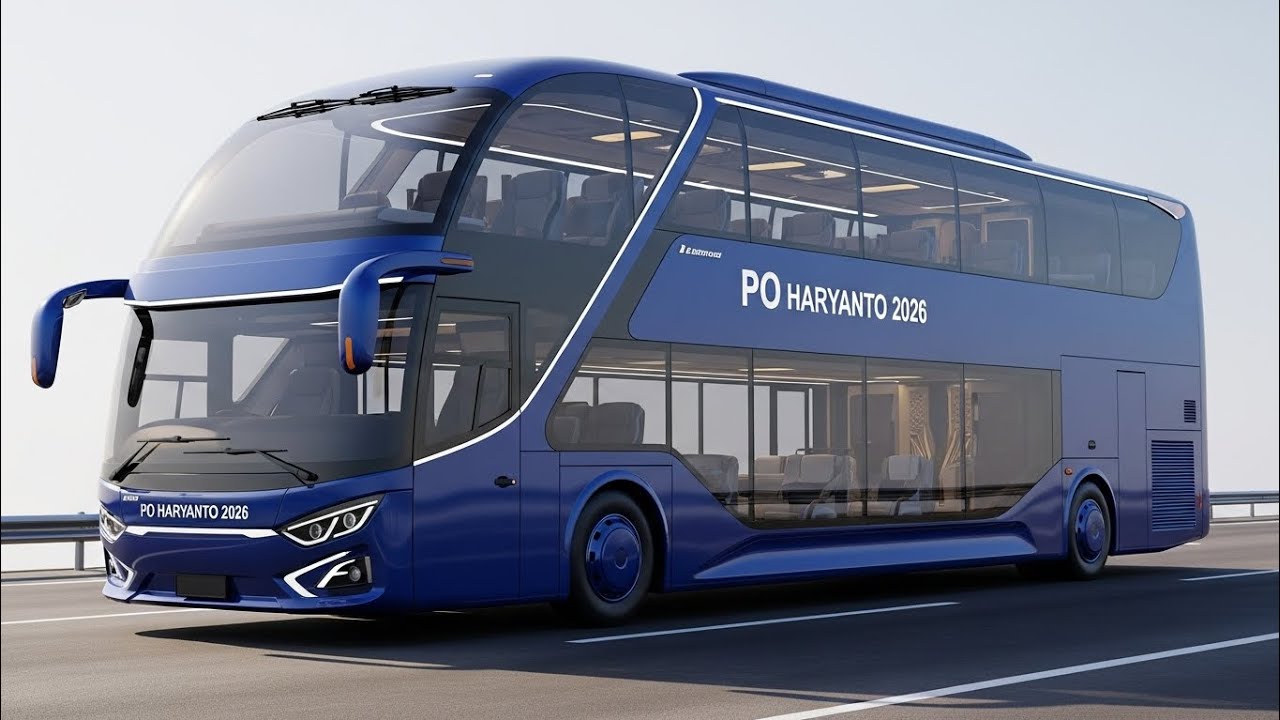 👉 PO Haryanto 2026 😱 Bus Mewah Rasa Hotel Berjalan!