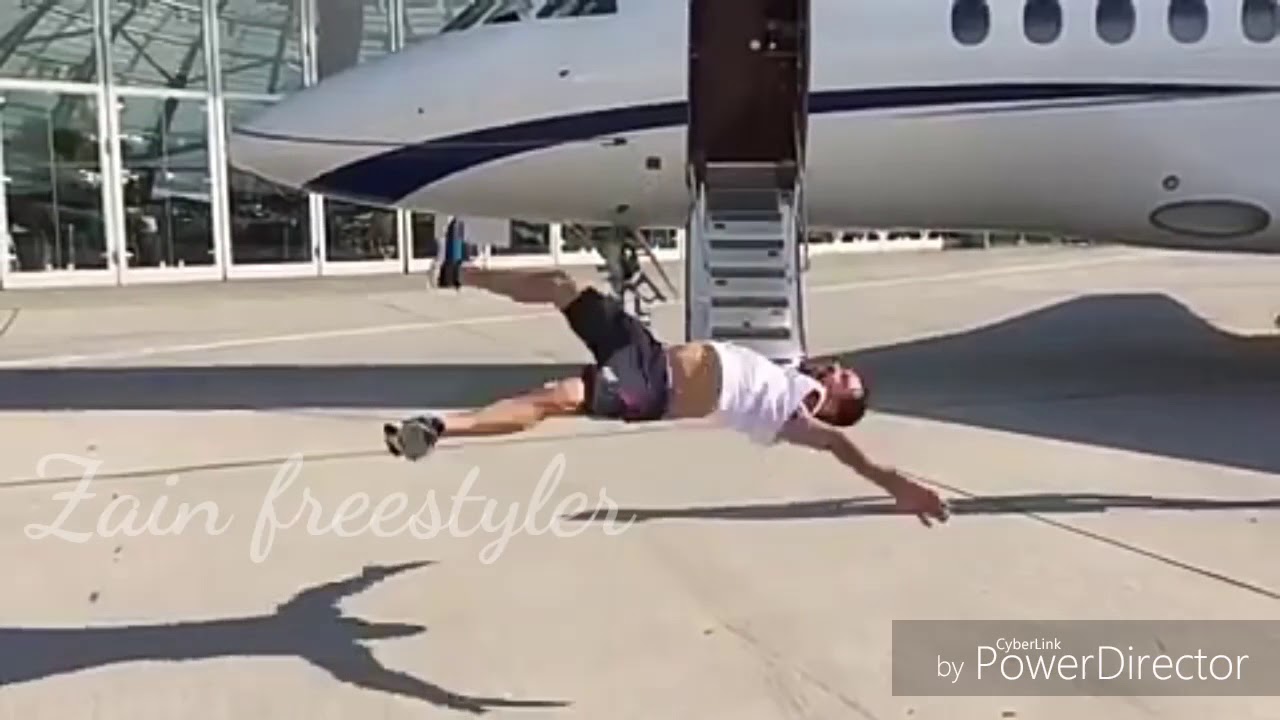 Bboy lil g air flare