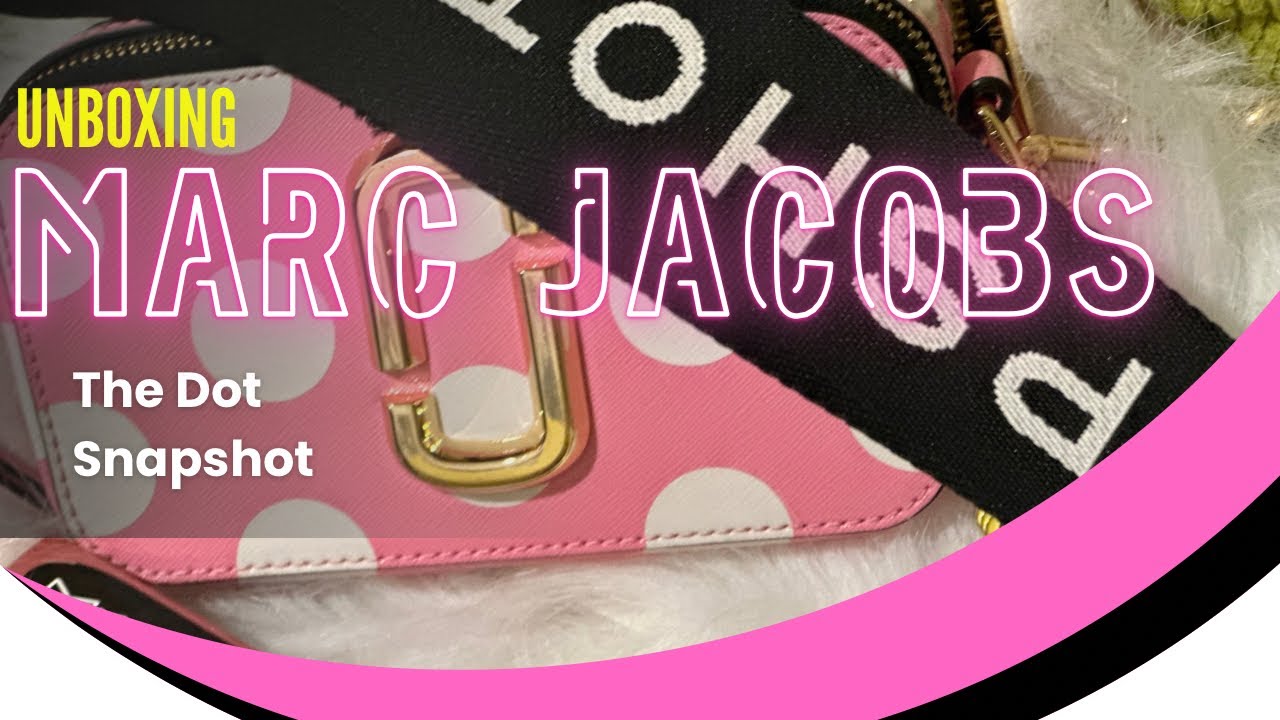 Marc Jacobs The Dot Snapashot Bag | Unboxing