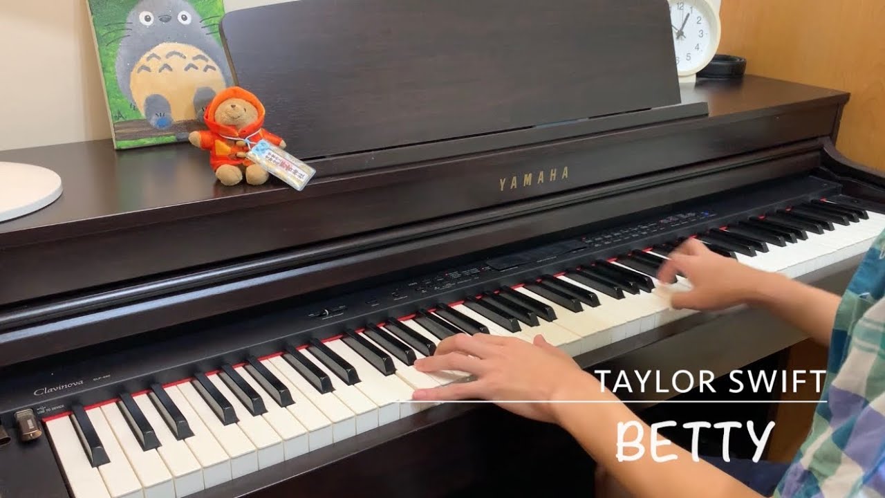 Taylor Swift - “betty” (folklore) piano cover