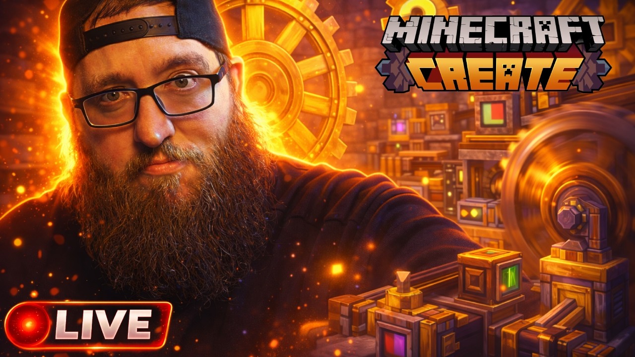 🔴 Minecraft Create Mod While We Wait for Crimson Desert