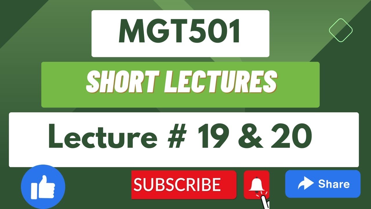 MGT501 Short Lectures 19,20 |HRM Short Lectures | Employment Test | Job Interviews | Socialization
