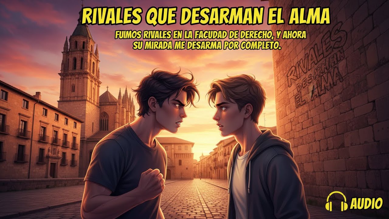 ÉRASMOS RIVALES EN LA FACULTAD DE DERECHO, Y AHORA SU MIRADA ME DESARMA POR COMPLETO.
