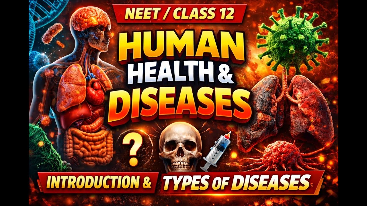 Human #health #and #disease #neet #cbse12thbiology #cbse #biology #class12biology #class12 #diseases