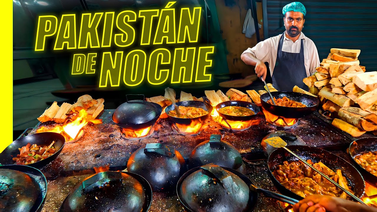¡Pakistán de noche: explorando la cultura callejera! ¡No apto para veganos!