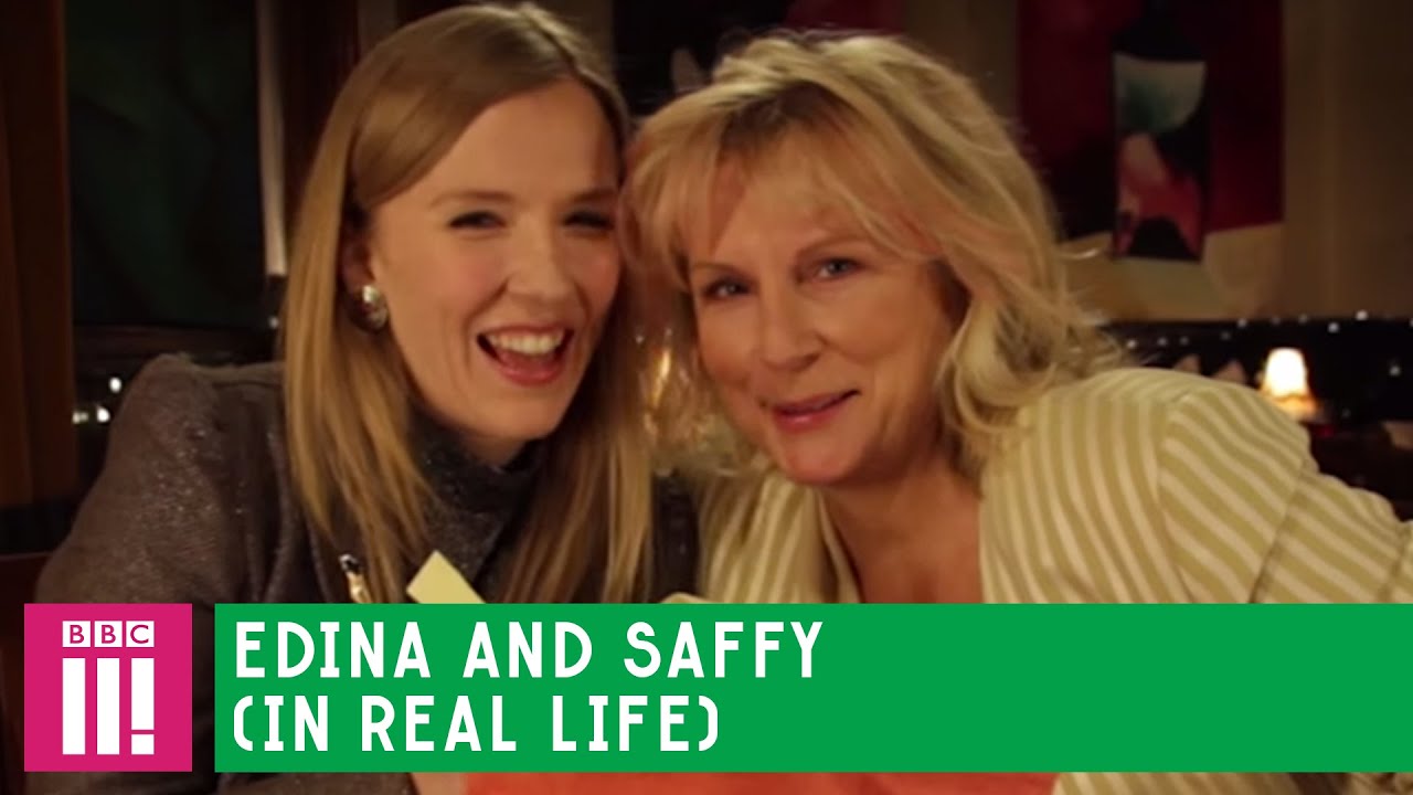 Edina and Saffy IRL (feat. Jennifer Saunders and Beattie Edmondson)