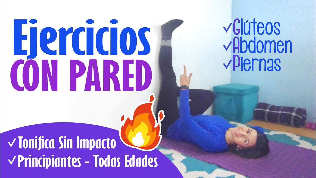 Ejercicios GAP con Pared - Principiantes | 32 min