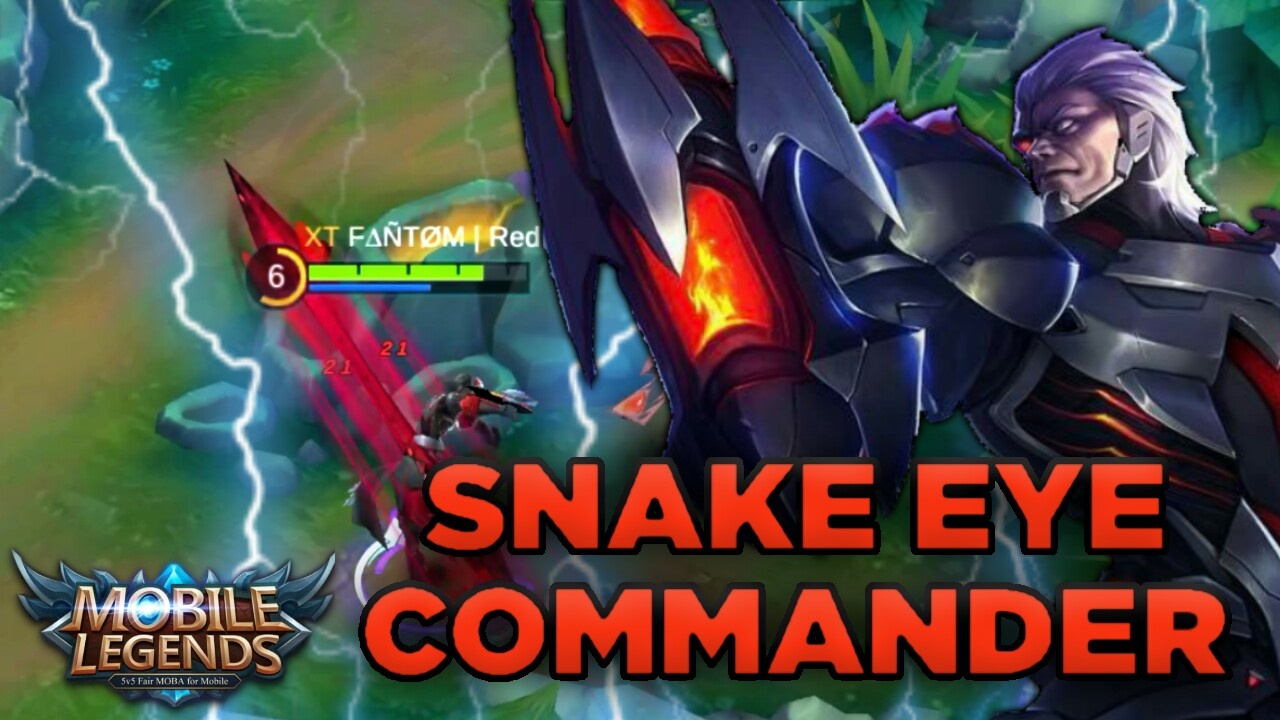THE STUN KING! - Mobile Legends: Moskov (Snake Eye Commander) Gameplay!