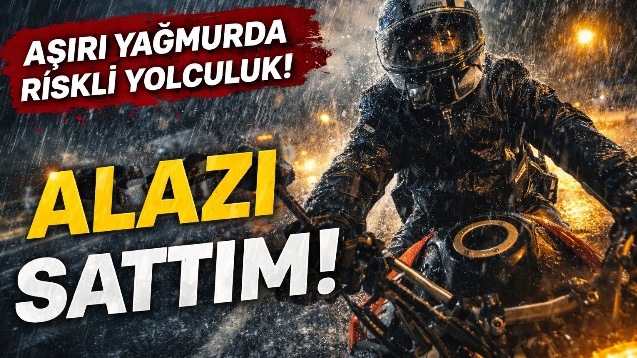 Motosikletimi Sattım! Alaz yeni sahibine hayırlı olsun! Peki ya ne alacağız?