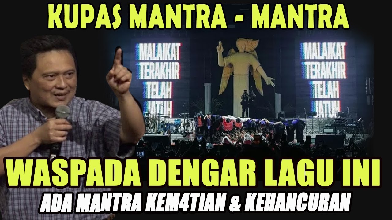 WASPADA DENGAR LAGU INI - ADA MANTRA KEM4T1AN - Ev. Daud Tony