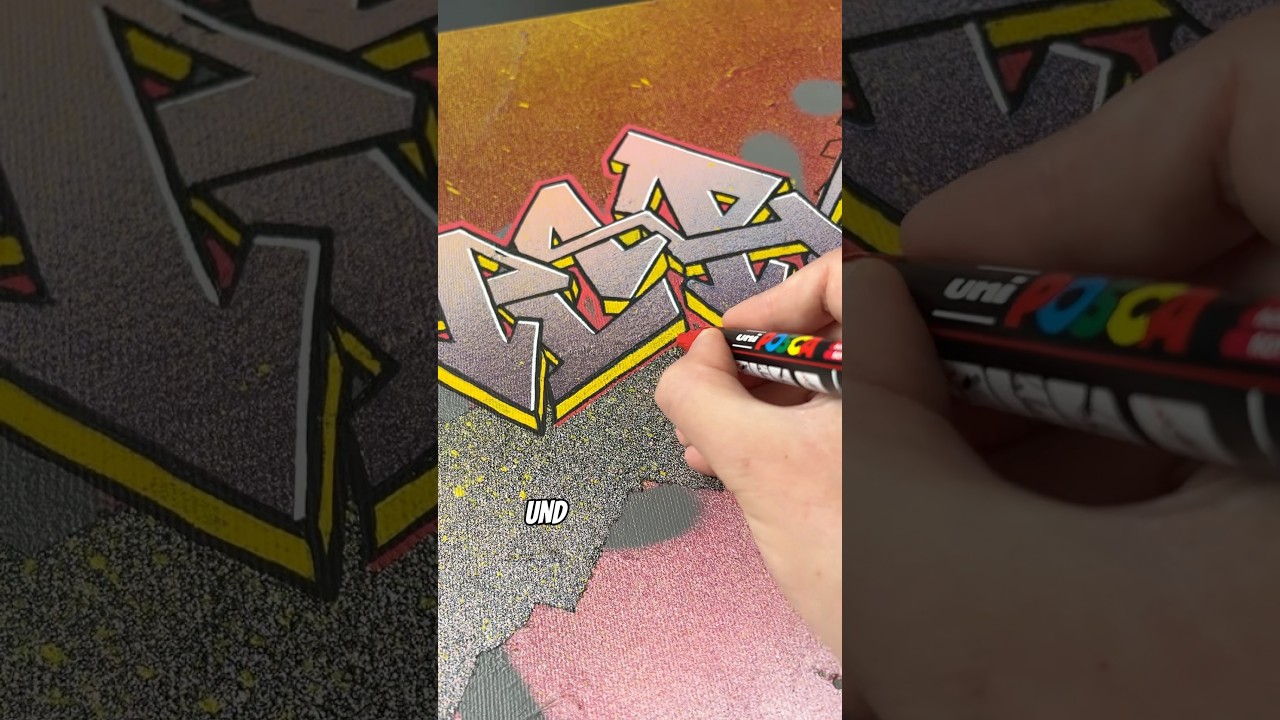 Leinwand Graffiti Sketch f&uuml;r meinen Kumpel Harley #graffiti #kunst #sketching